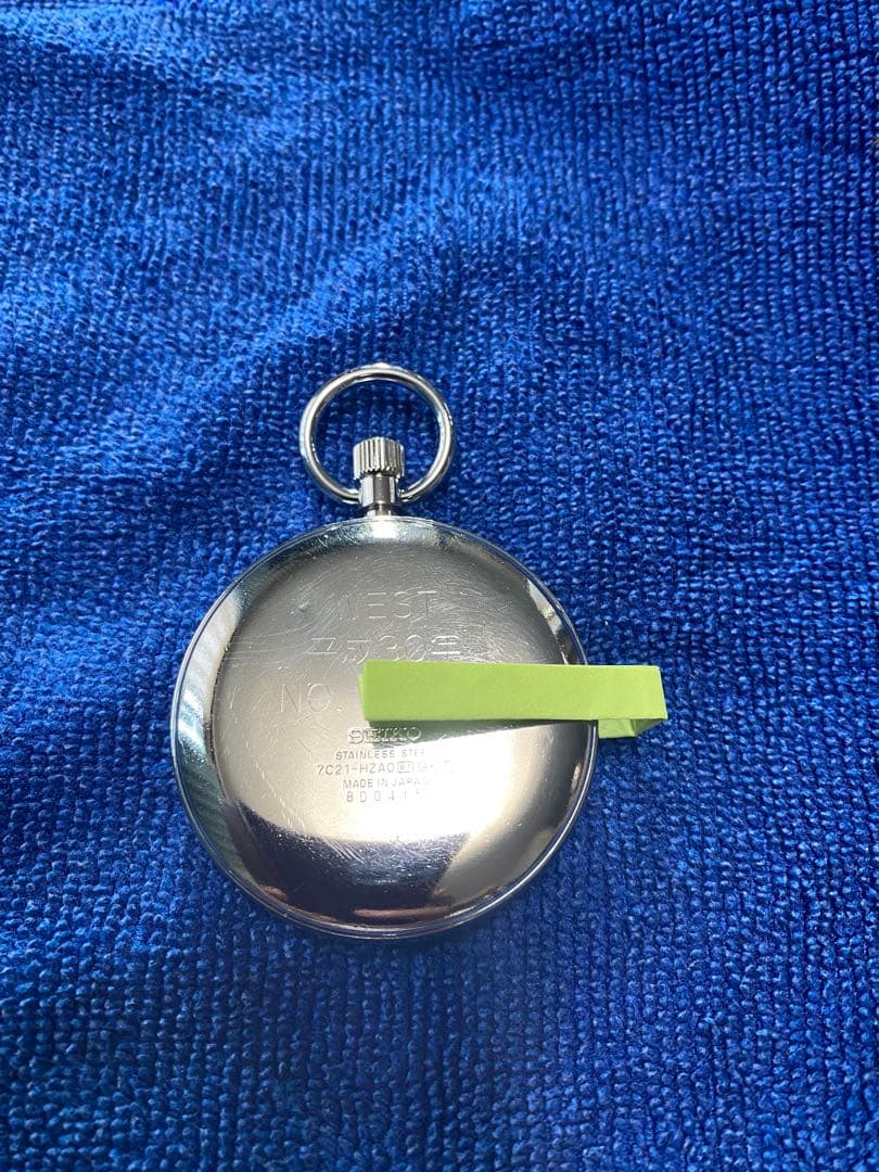 SEIKO 懐中時計 蓄光機能付き ルミブライトJR西日本 平成30年 セイコー
