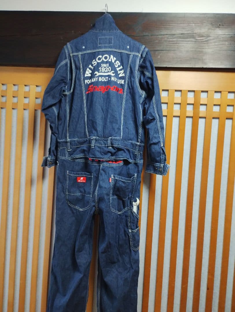 Snap-on デニムオーバーオール・つなぎ