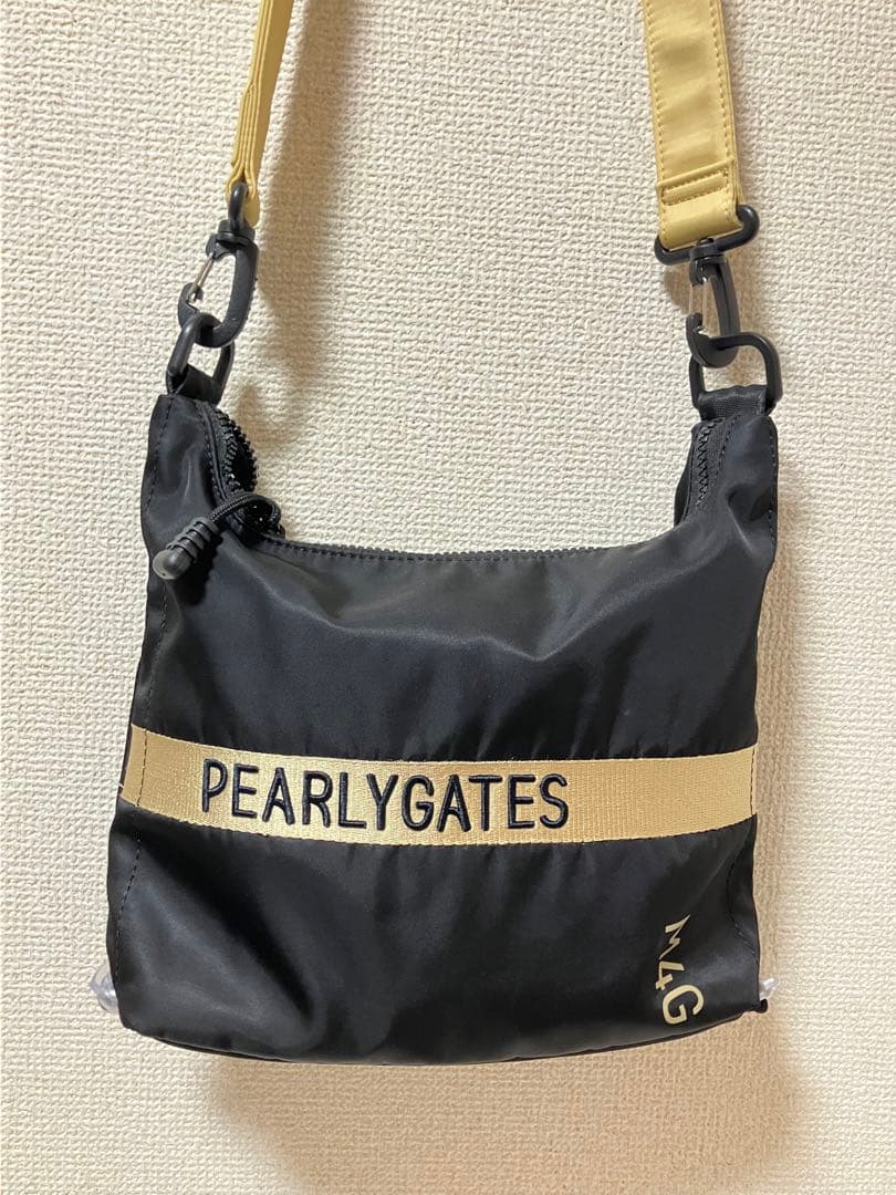 【極美品】PEARLYGATES ブラック・ベージュカートバッグ