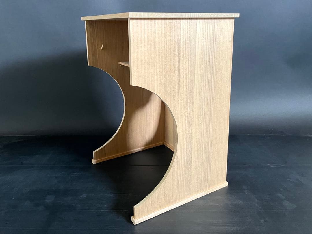 【美品】「母」 表千家 吸江斎好 抱清棚 木地師 可映 桐木地 元箱(212あ⑥