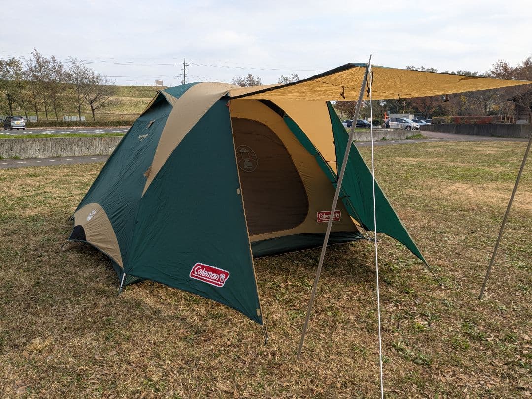 【訳あり】コールマン　タフワイドドーム300EXⅢ　グランドシート付き