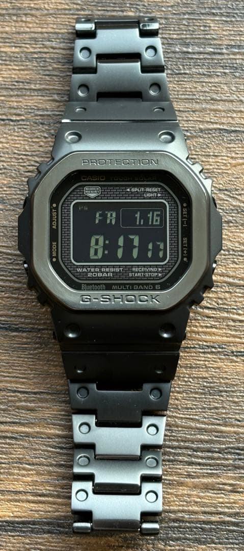 美品　G-SHOCK GMW-B5000MB-1JF ブラック 電波ソーラー