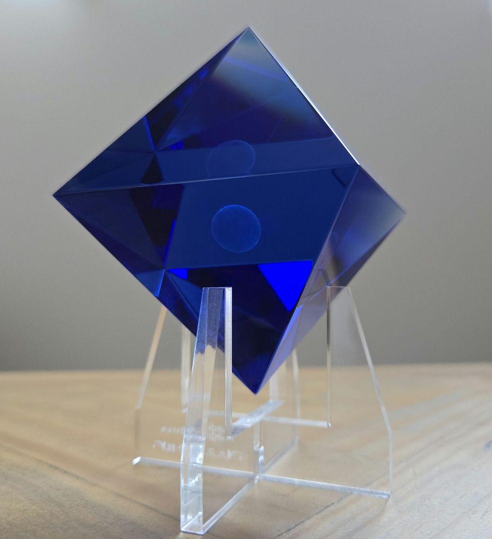 エヴァンゲリオン クリスタルオブジェ：第6の使徒　小樽大正硝子館