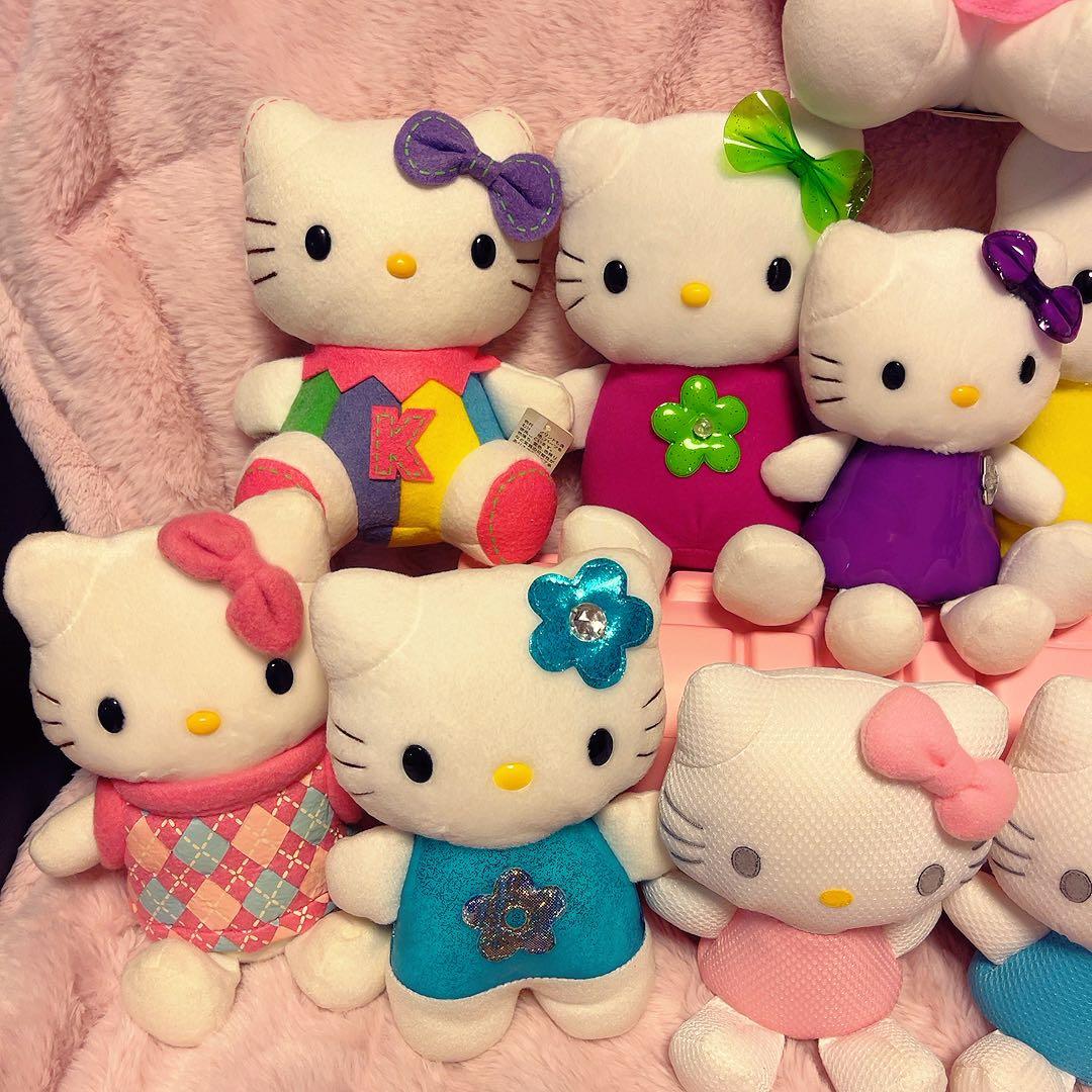 希少レア　ハローキティ　ぬいぐるみ　まとめ売り　平成レトロ　サンリオ