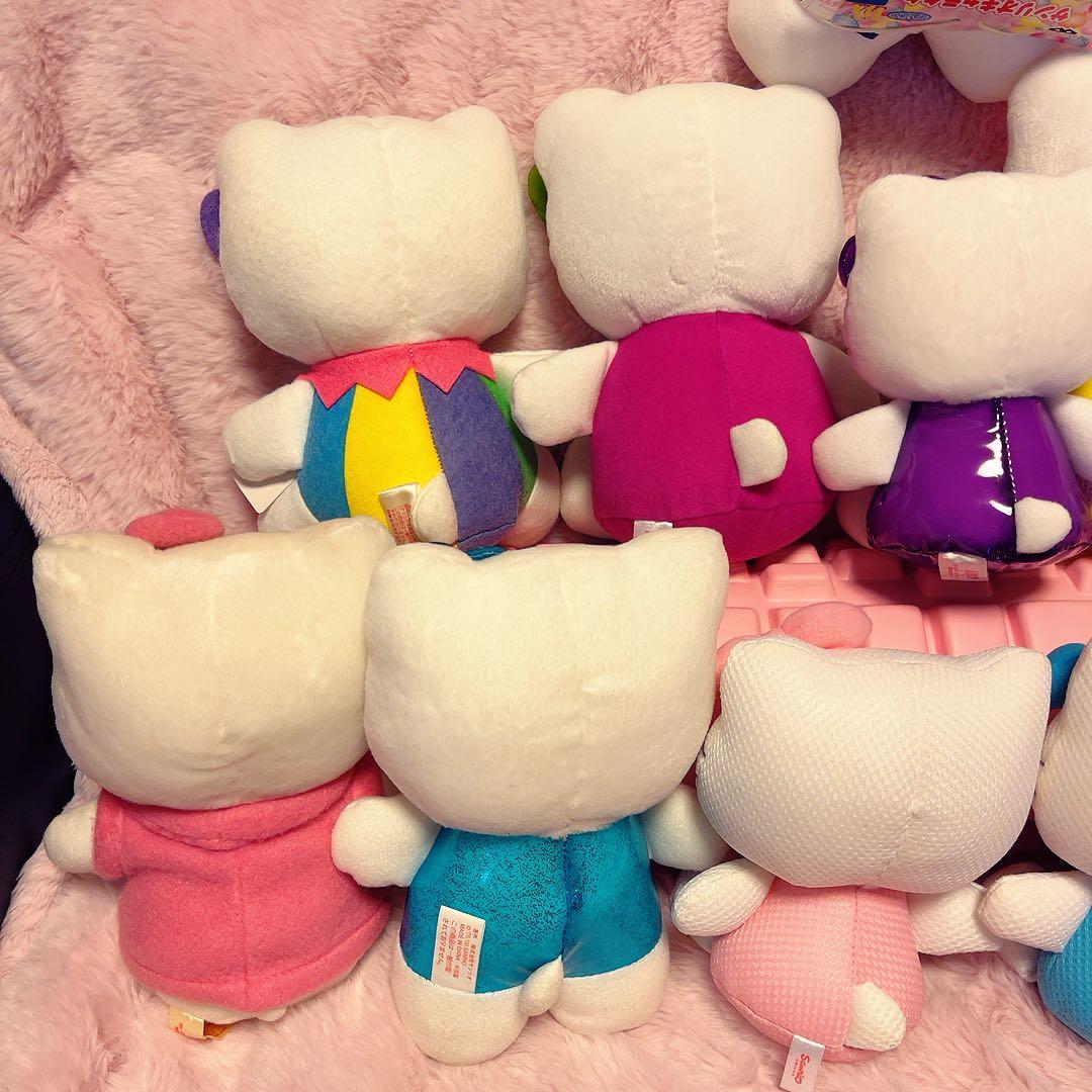 希少レア　ハローキティ　ぬいぐるみ　まとめ売り　平成レトロ　サンリオ