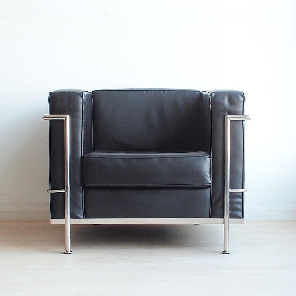ル・コルビュジエ LC2 リプロダクト 1人掛けソファ A ZR24059