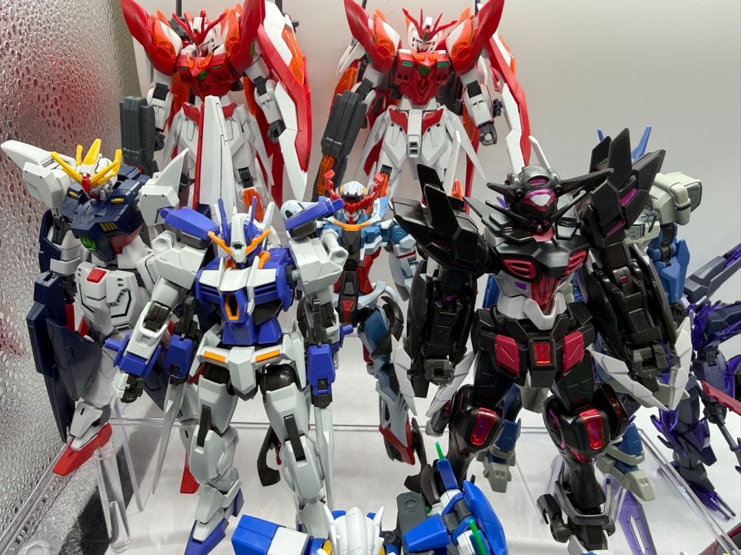 HG 1/144 シアクアンタ、ダブルオー ビルド系 ガンプラまとめ売り