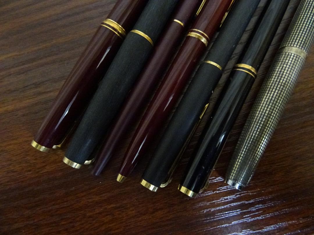 d*7様 藤05 万年筆 ボールペン 7本 まとめ売り ペン先地金有 モンブラン