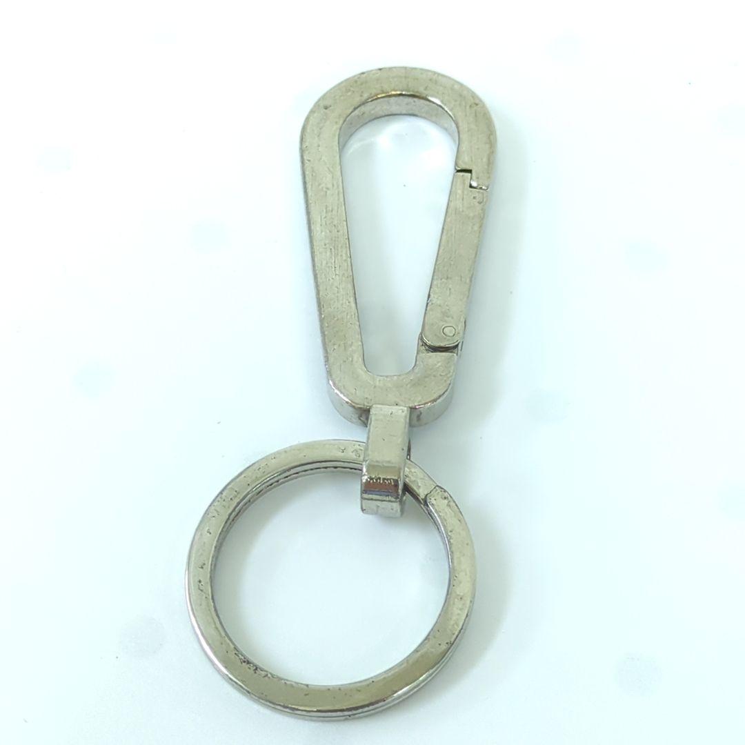 PRADA プラダ カラビナ キーリング キーホルダー シルバーカラー