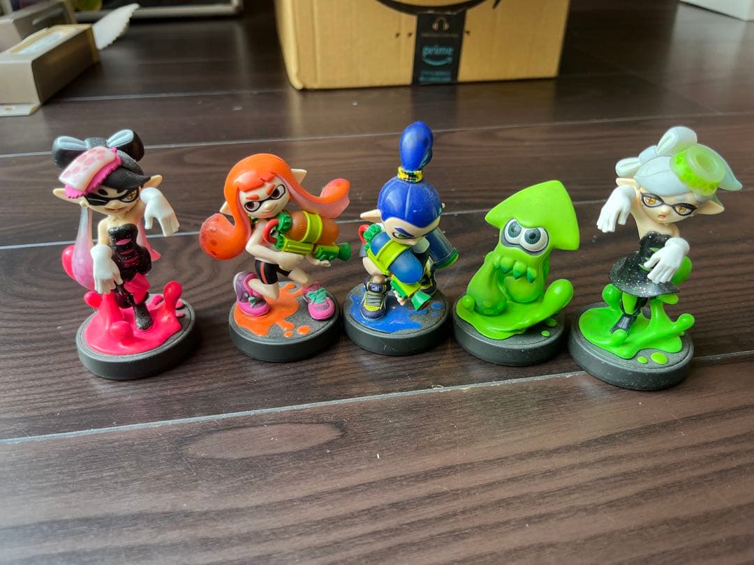スプラトゥーン アミーボ フィギュア 5体セット 初代