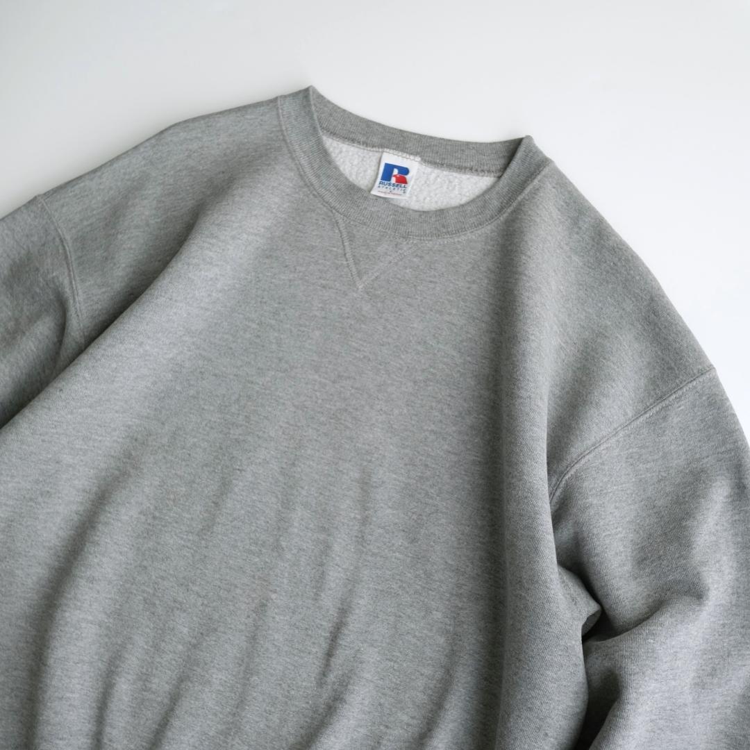 ラッセルアスレチック 00s メキシコ製 無地スウェット グレー L