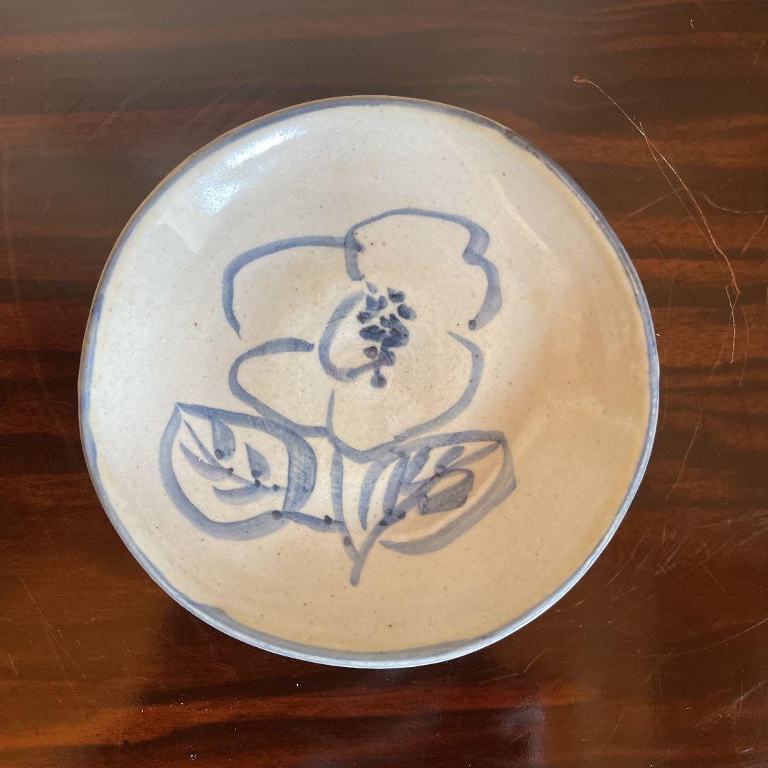 出口直日　小皿　大本教　古物