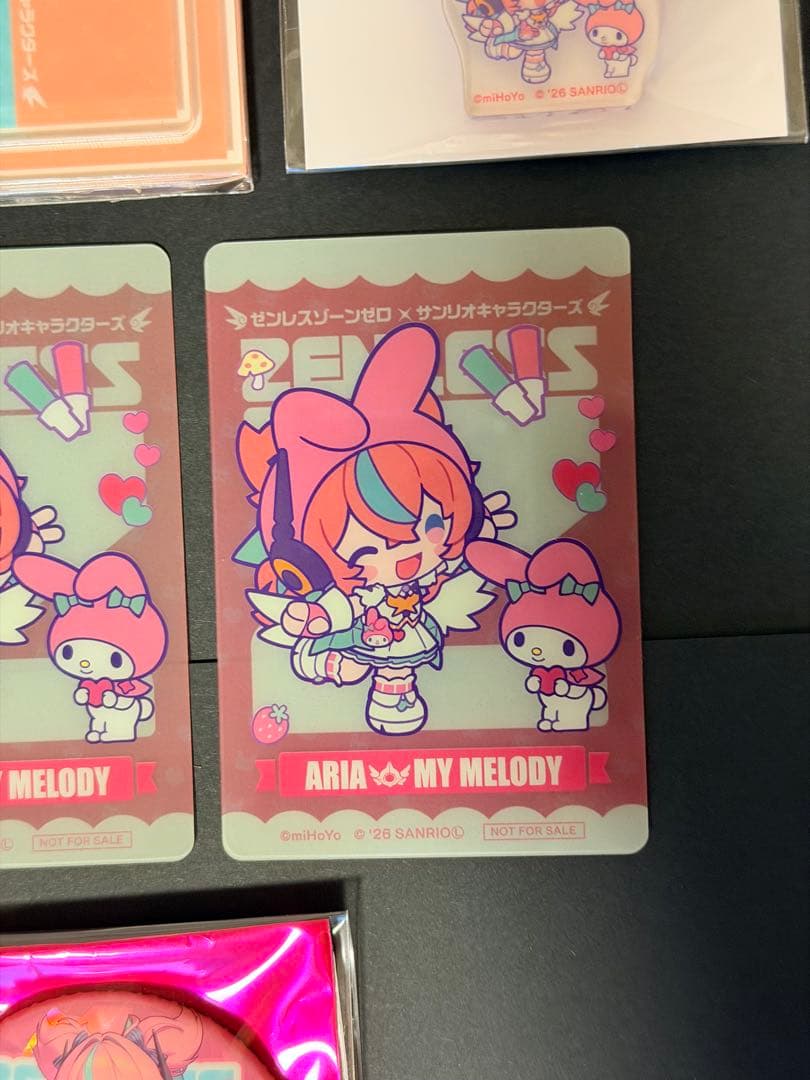 ゼンレスゾーンゼロ サンリオ アリア　マイメロ　特典 まとめ売り