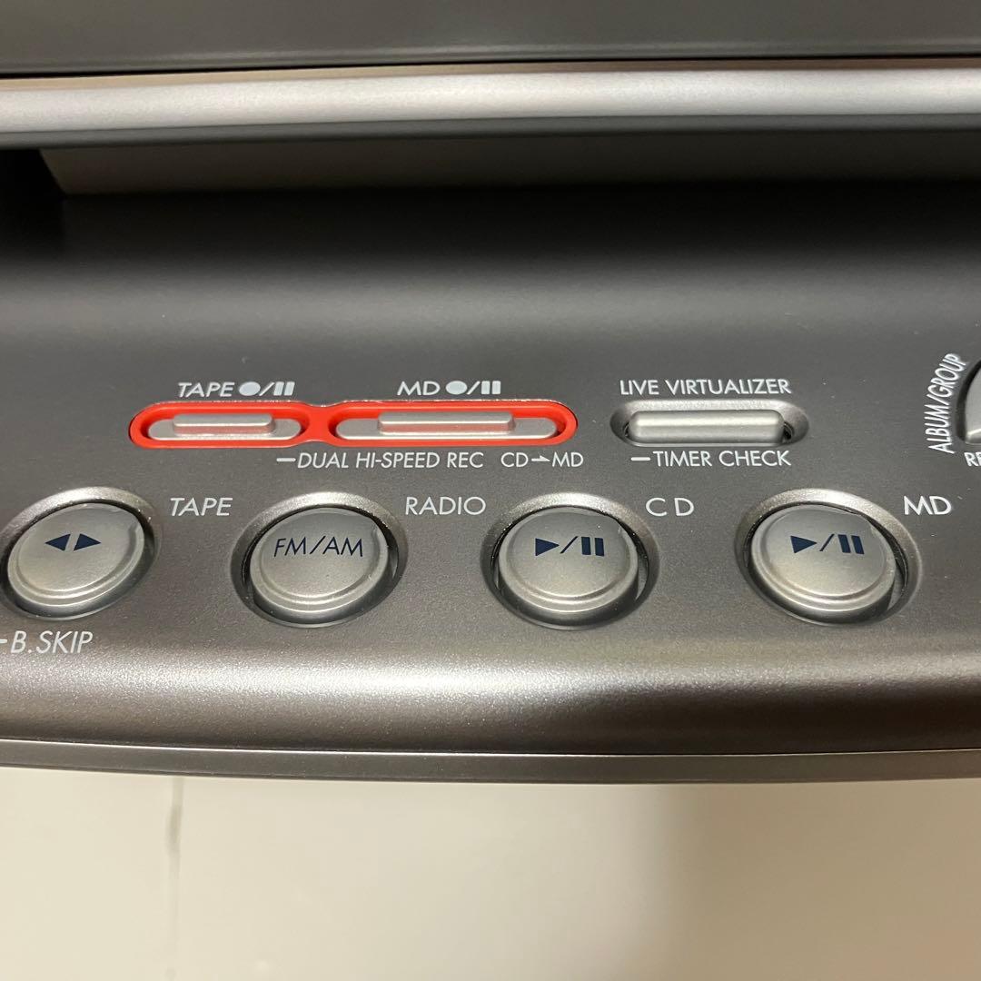 【美品】Panasonic パーソナルMDシステム RX-MDX80