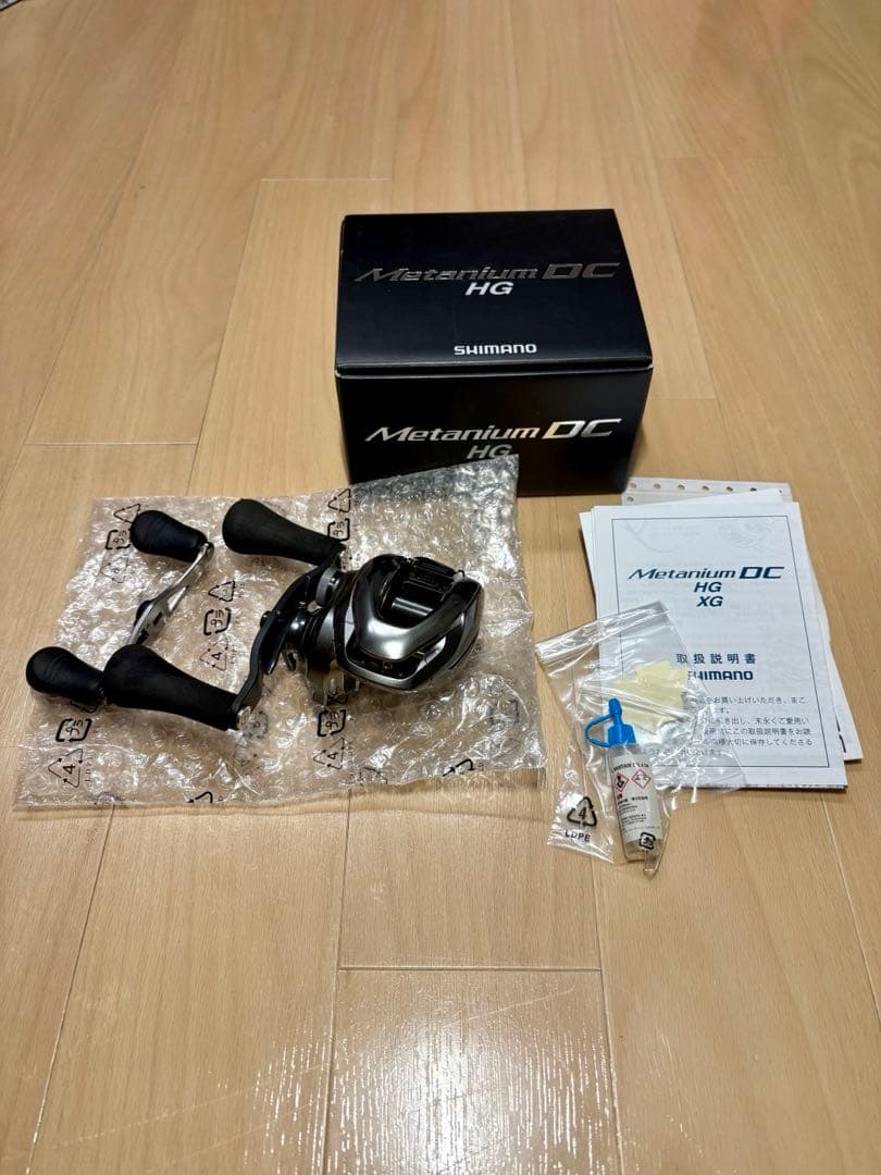 SHINAMOシマノ15メタニウムDC HG 右巻き　スタコンハンドル付き