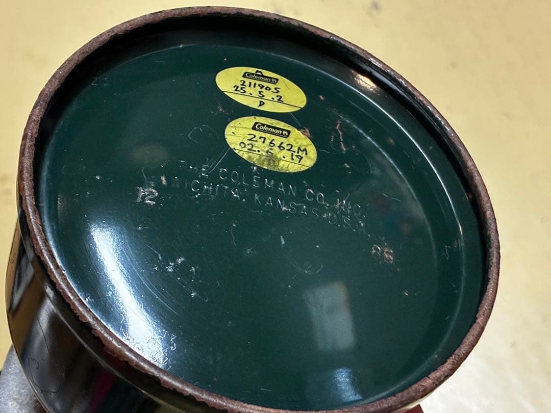 メンテ済》コールマン【CL1後期ワンマントルランタン】'85年12月製造