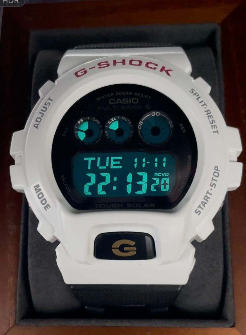 ホワイト GW-6900BC コンポジットバンド カシオ G-SHOCK 電波