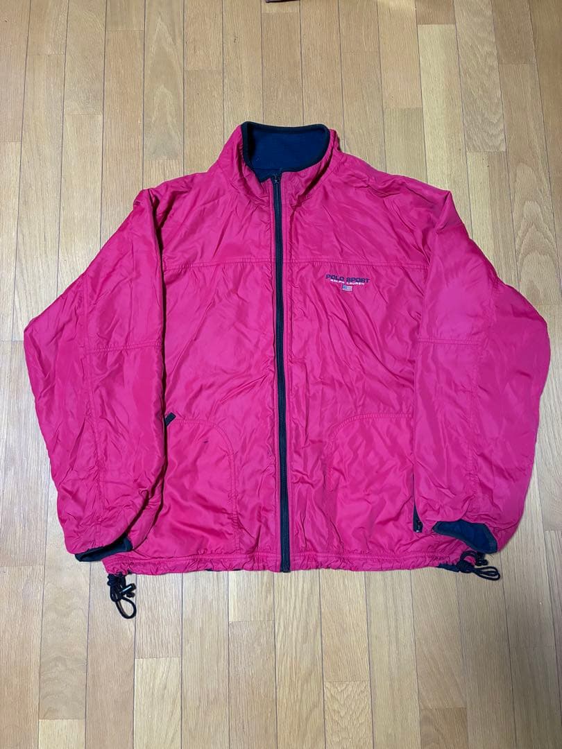 ラルフローレン ポロスポーツ RL-67 リバーシブル ナイロンフリース　XXL