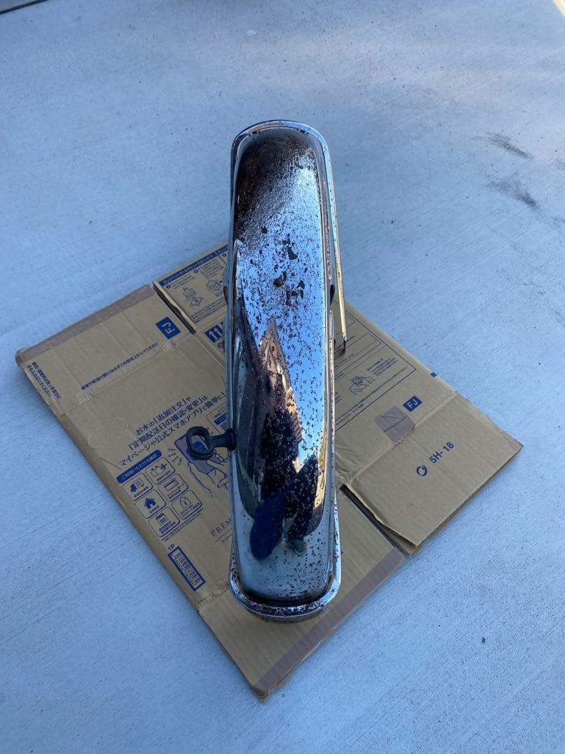 うらやはぼうず　gt380 フロントフェンダー　レストア　流用ストックにも