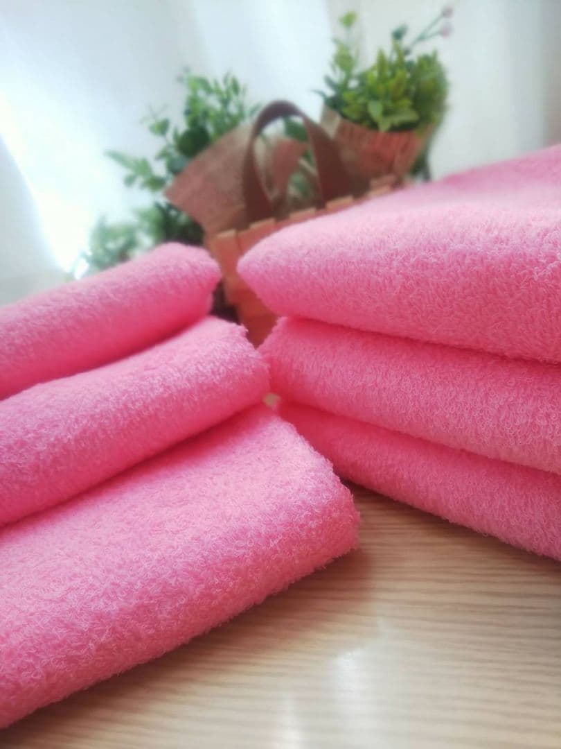 泉州タオル 高級綿糸ピンクフェイスタオルセット20枚 タオル新品 まとめ