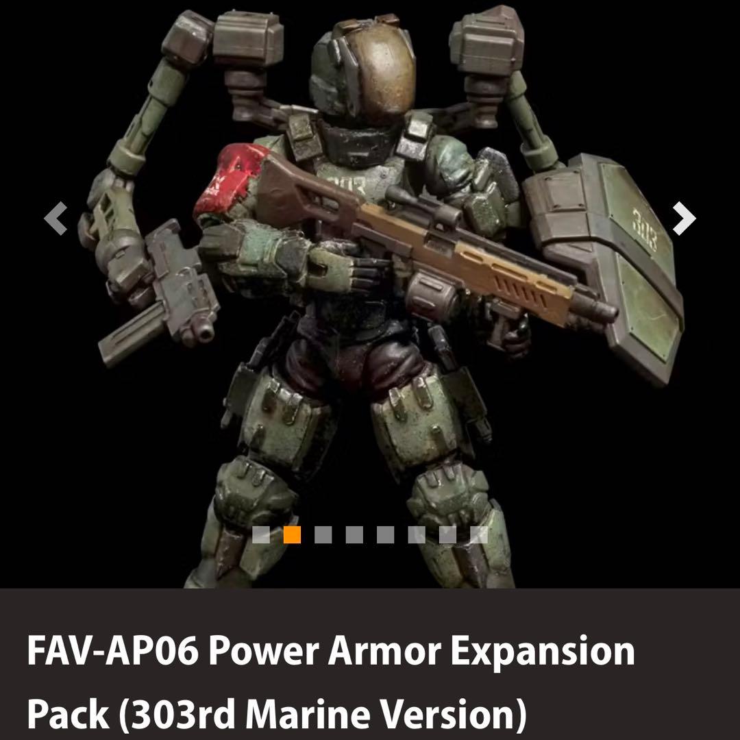 アシッドレイン　ACID RAIN 第303海兵隊 3個セット　パワーアーマー