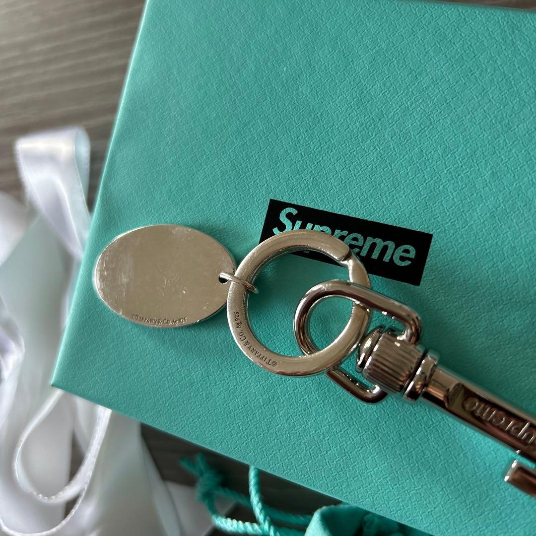 【付属品完備】supreme Tiffany keyring