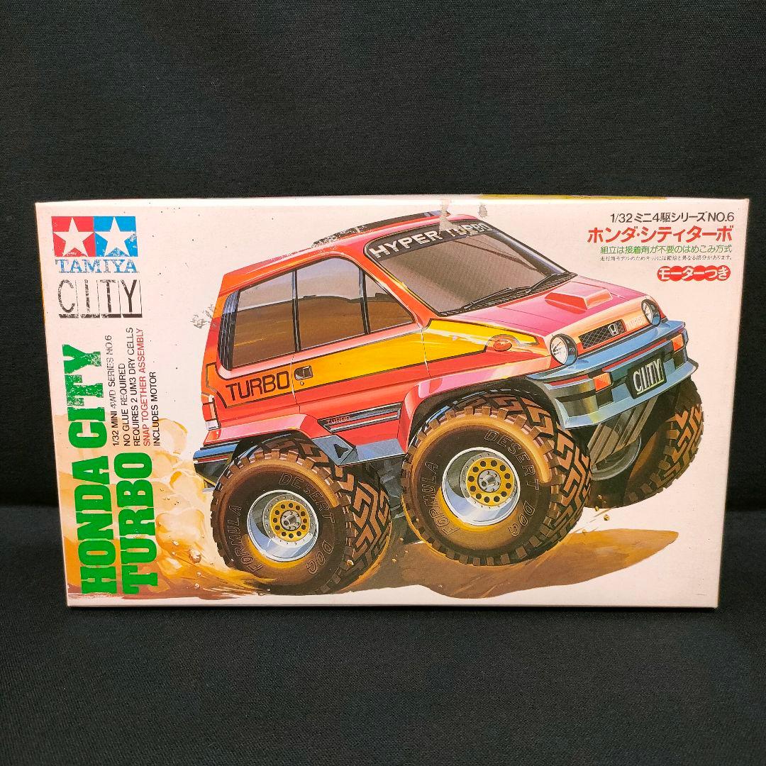 新品　タミヤ　ホンダ　シティターボ　プラモデル1/32　ミニ四駆