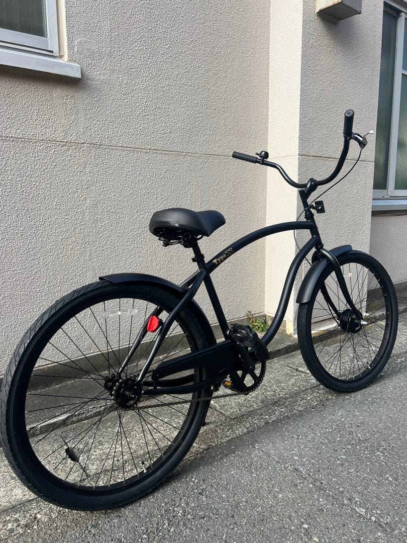 レインボービーチクルーザー TypeX 26インチ (M.BK × BK)