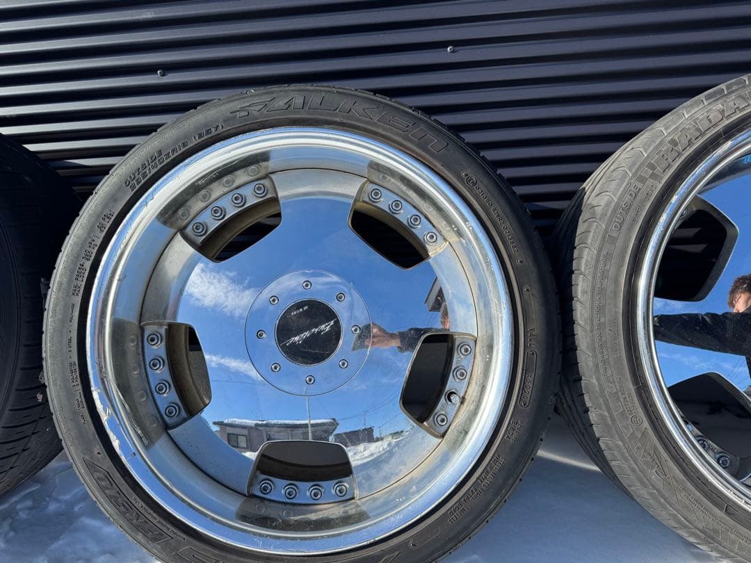 yyy　18インチ work ユーロライン　深リム