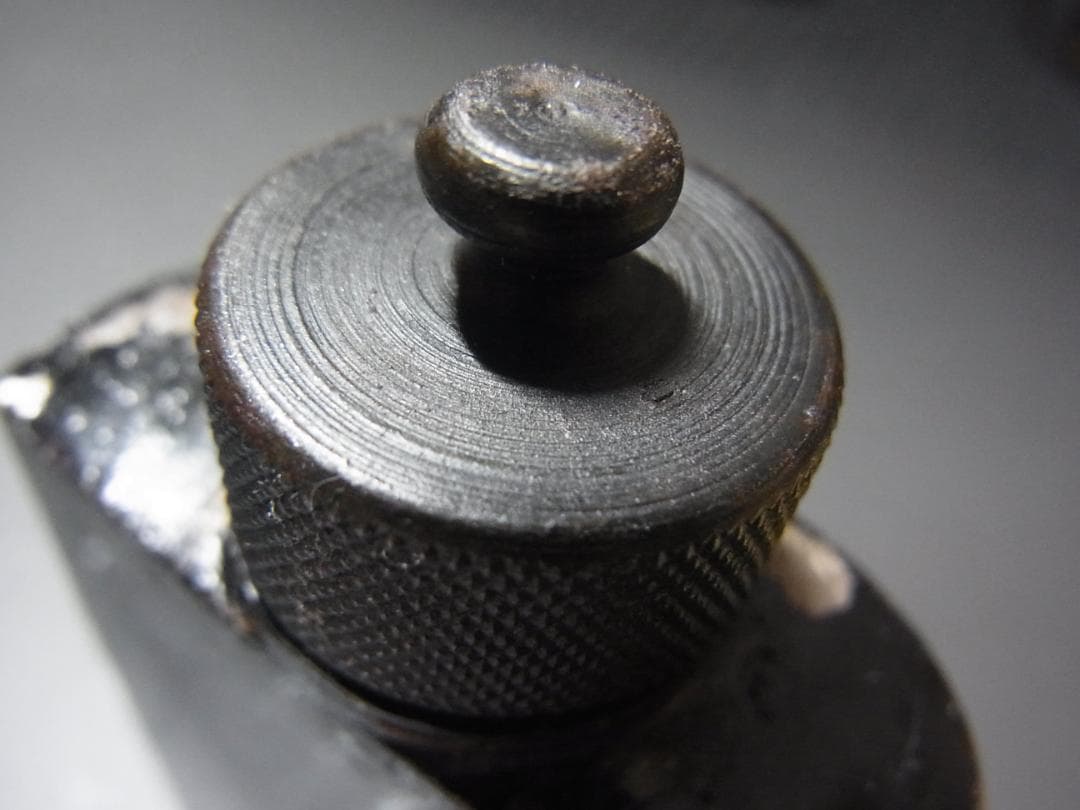 実物　希少な二重蓋！　陸軍　小銃用油壺　オイル缶　三八式歩兵銃