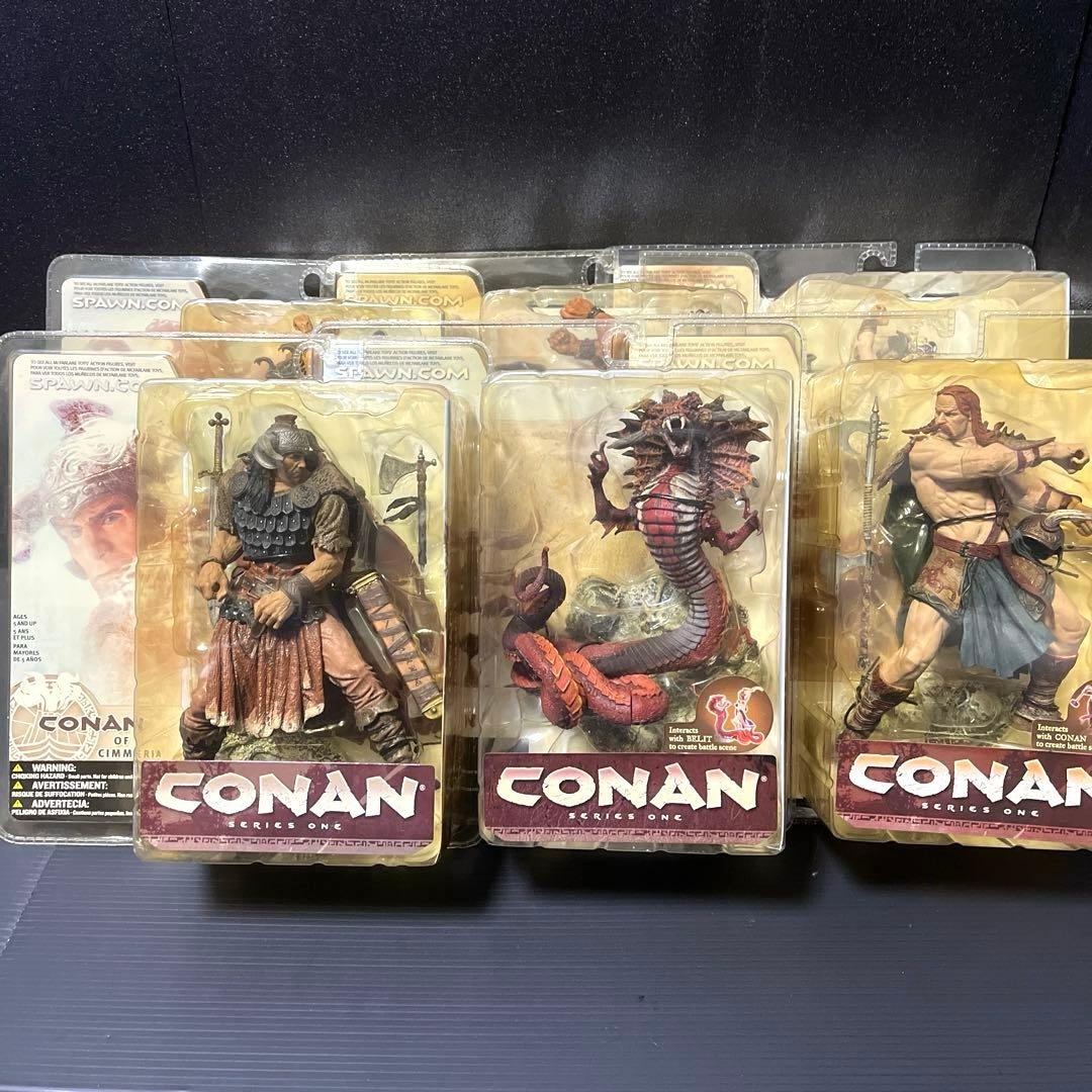 CONAN コナン　フィギュア　全6種　マクファーレン　新品未開封　シリーズ1