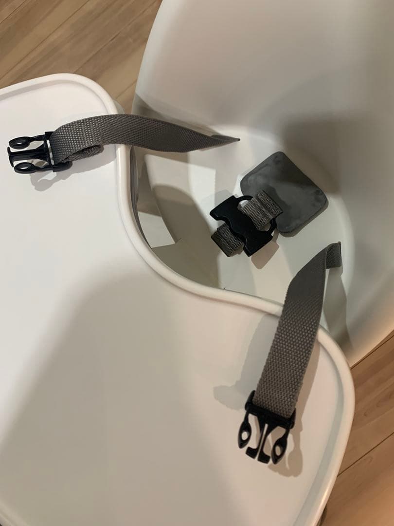 【廃盤品】BABYBJÖRN 脚グレー ホワイト ハイチェア