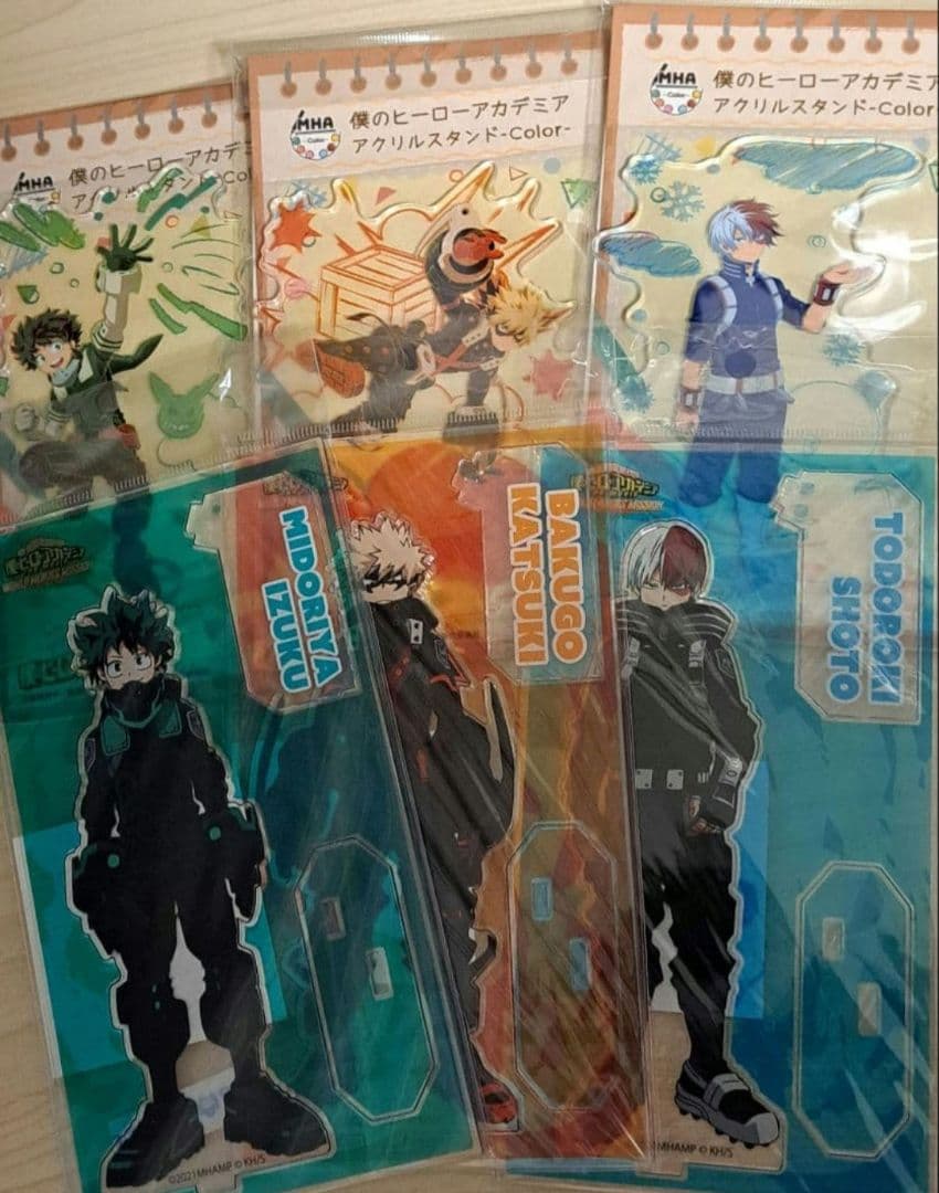 僕のヒーローアカデミア　ヒロアカ　まとめ売り　ヒロアカ展　爆豪　轟　緑谷