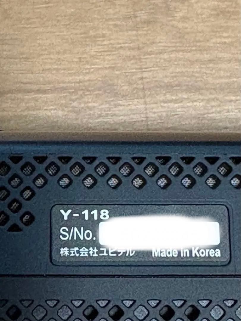 未利用 Yupiteru ユピテルY-118d ドライブレコーダ 32Gメモリ付