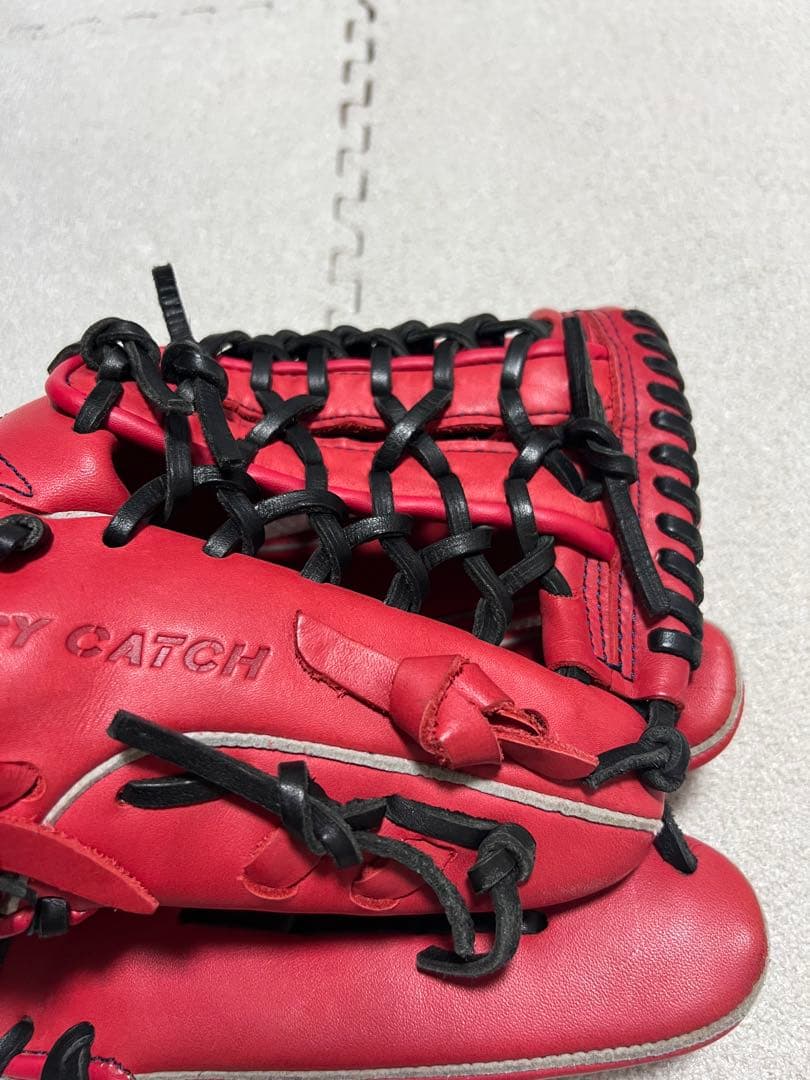 Wilson EASY CATCH EZC軟式 ユーティリティー レッド