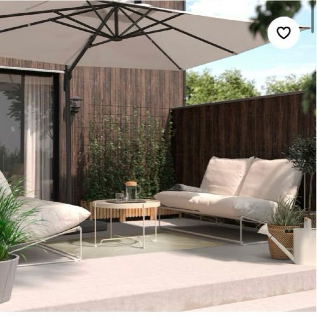 新品未使用！IKEA FULLMAKTフルマクトラグ　屋外　屋内　200✖️300