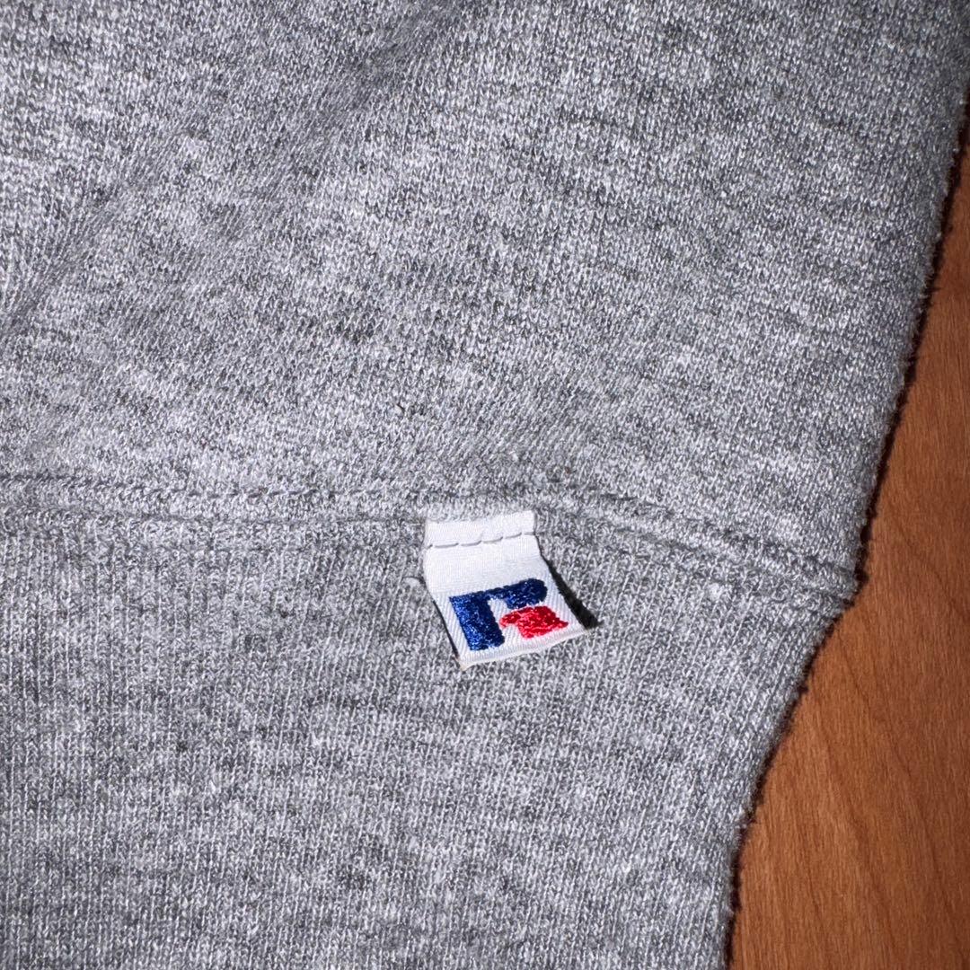 90s USA製 Russell Athletic 無地スウェット グレー　M