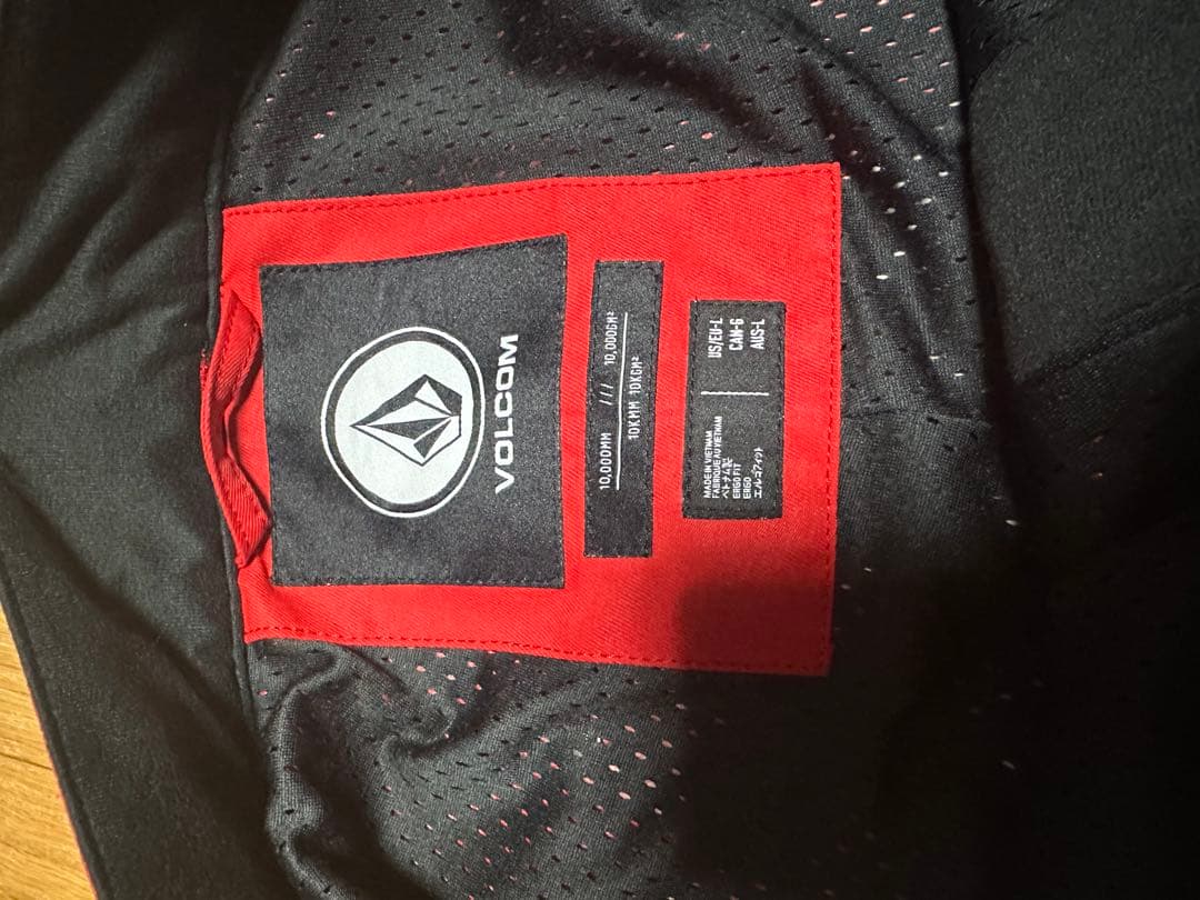 VOLCOM スノーボード ウェア パンツ レッド