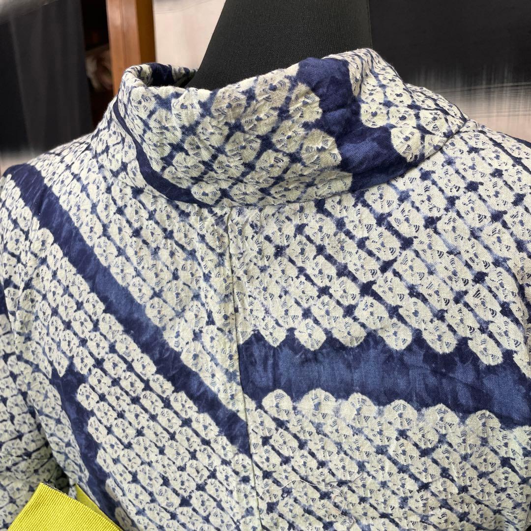 総絞り浴衣　美品