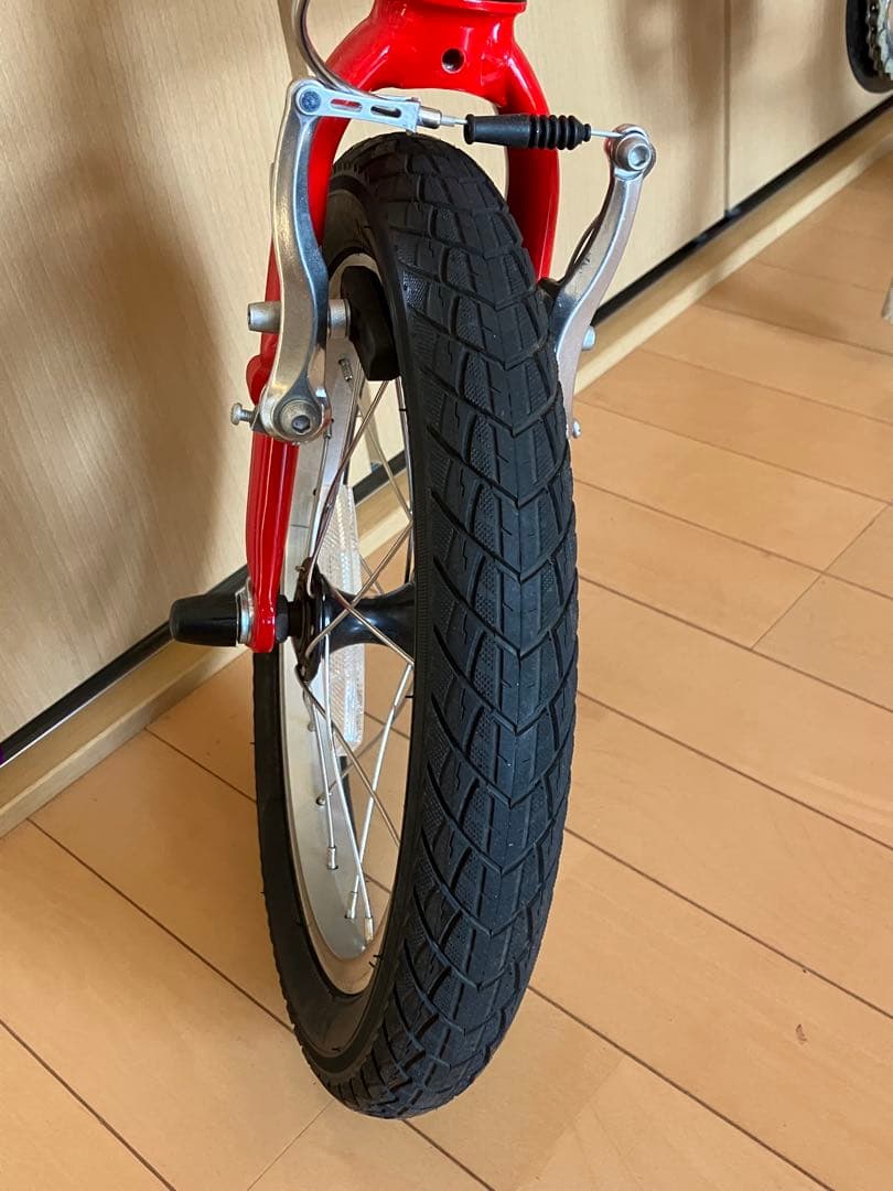 ログ アウトランク LOG OUTRUNK 折りたたみ自転車　赤