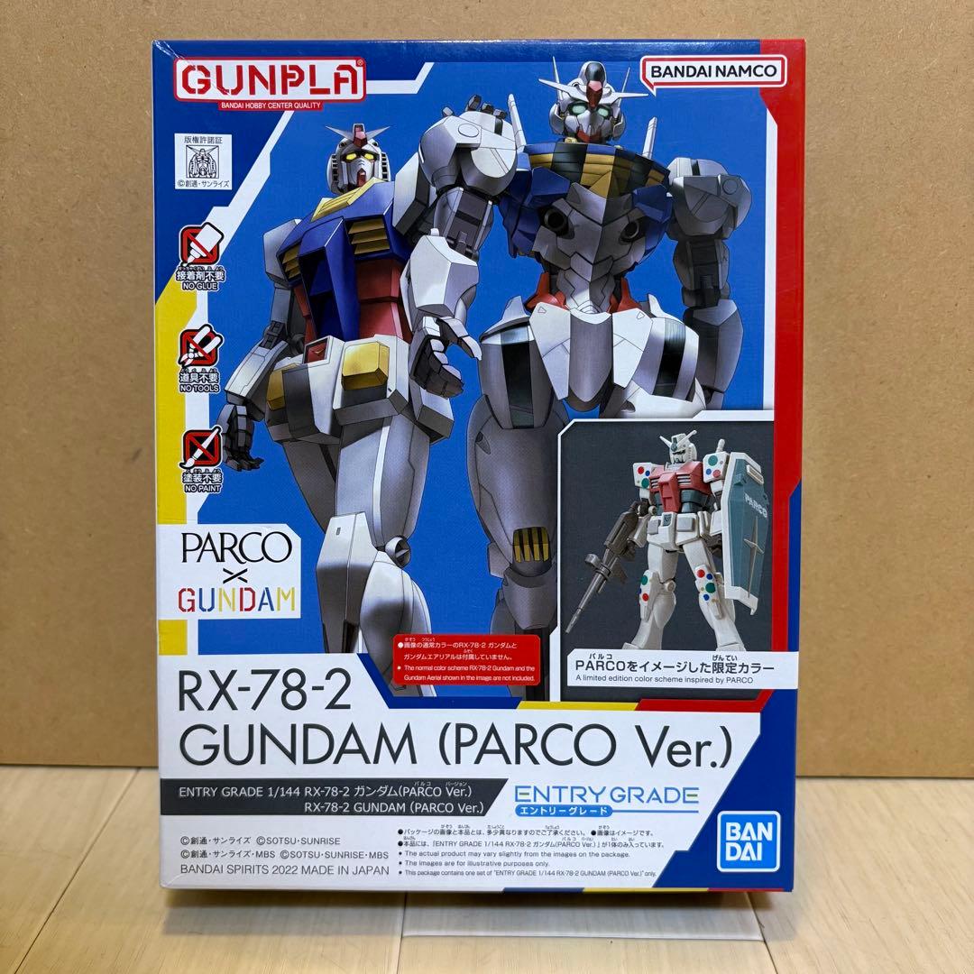 パルコ ガンプラ 1/144 RX-78-2 ガンダム（PARCO Ver.)