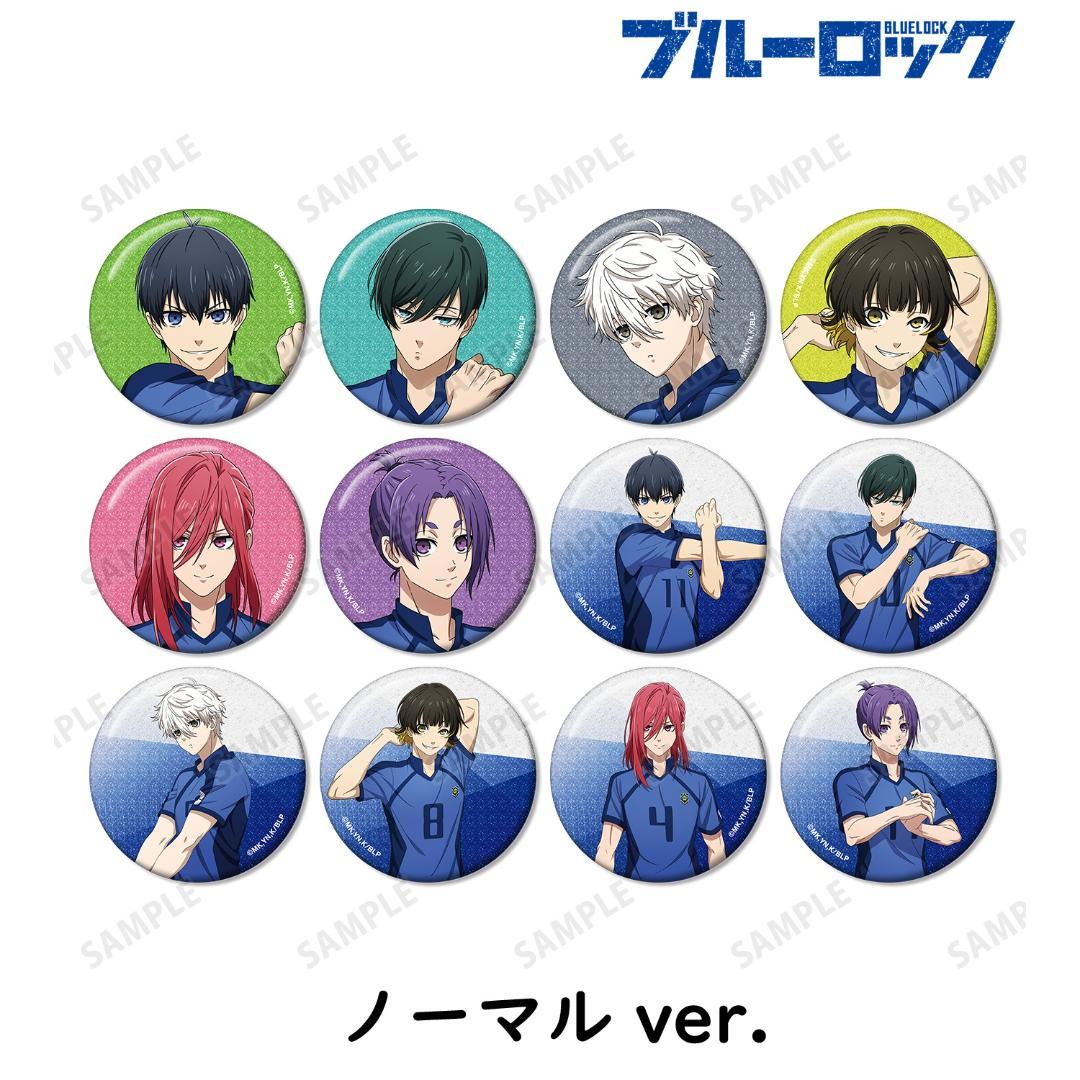 【新品】 ブルーロック 全24種 試合前の準備 ホログラム ＆ノーマル 缶バッジ