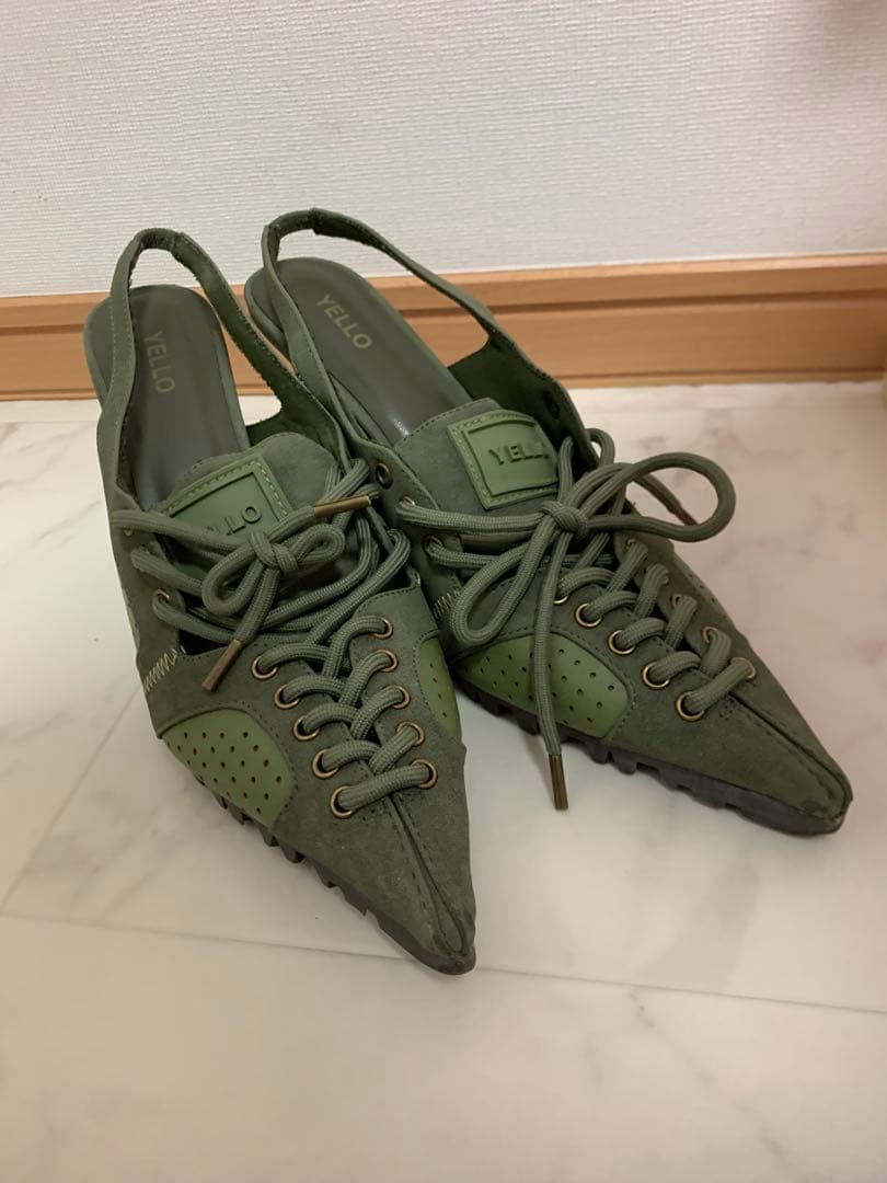 靴 YELLO HEXE SNEAKER HEELS