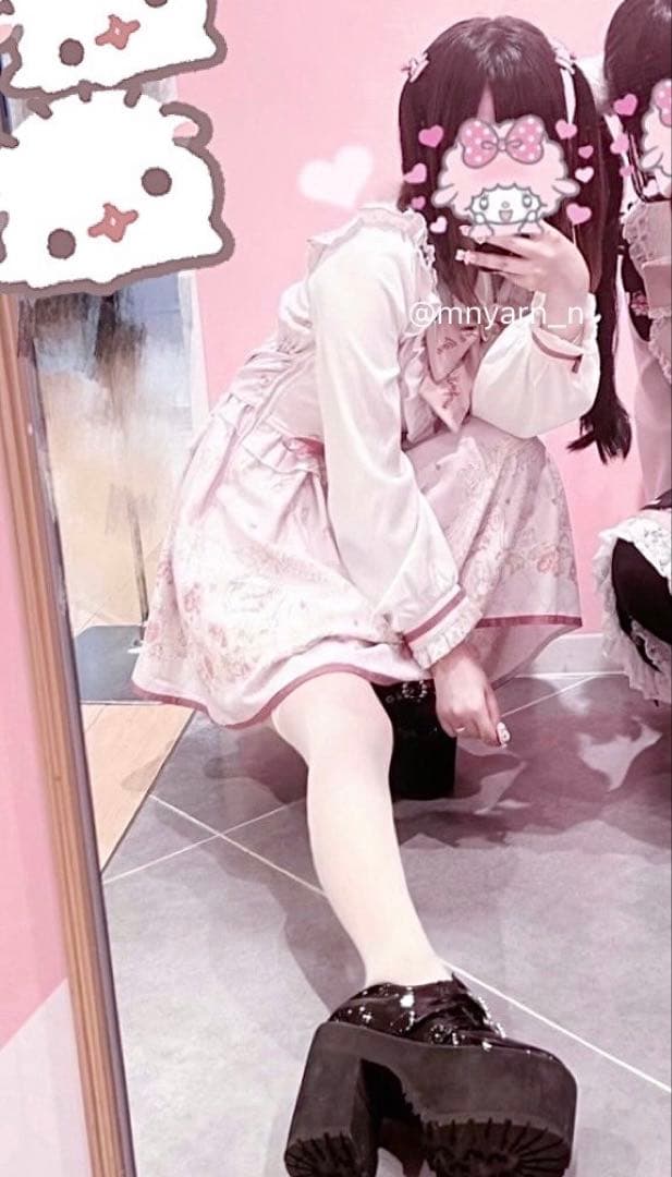 LIZLISA リズリサ ロマンティックコスメティック ワンピース ピンク