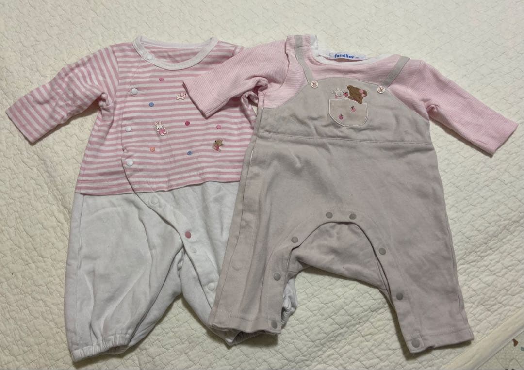 familiar カバーオール