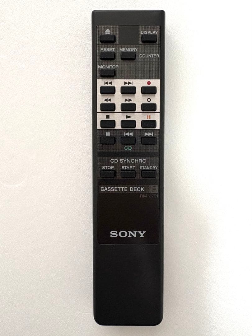 【美品】SONY RM-J701 リモコン ソニー