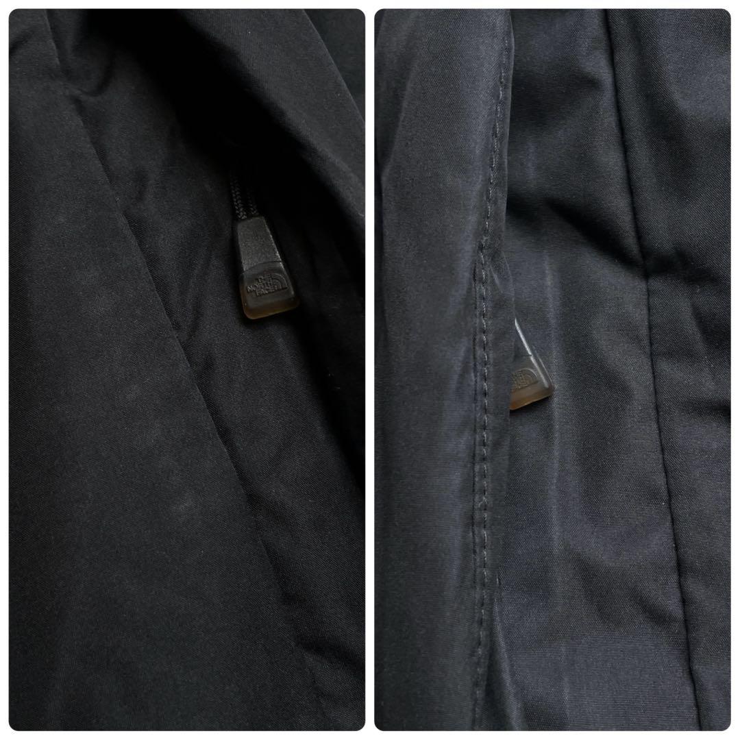 ノースフェイス ダウンジャケット ダウンコート ロングダウン ブラック