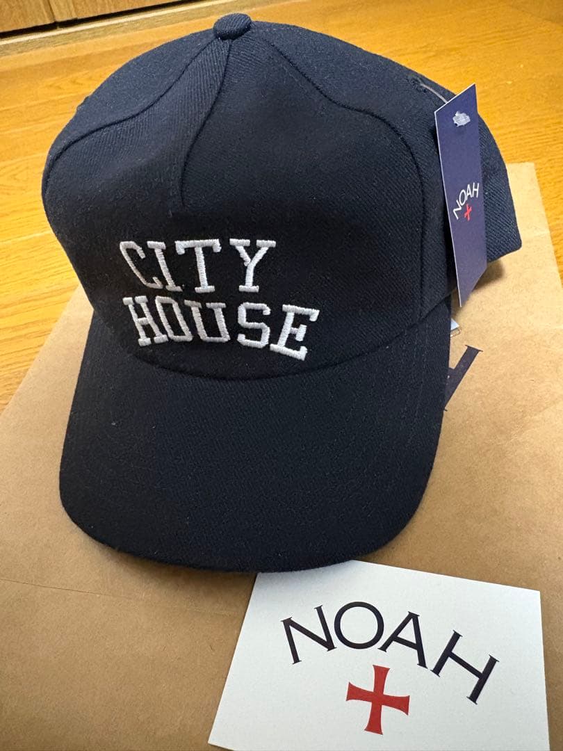 NOAH CITY HOUSE cap キャップ　ステッカー付き