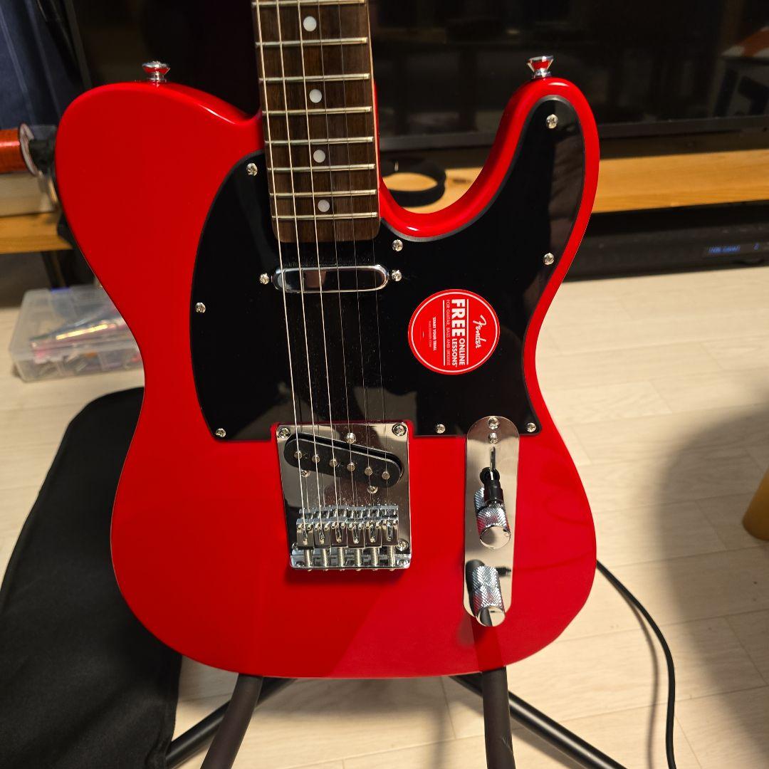 は*ち様 （超美品）スクワイアテレキャスレッド