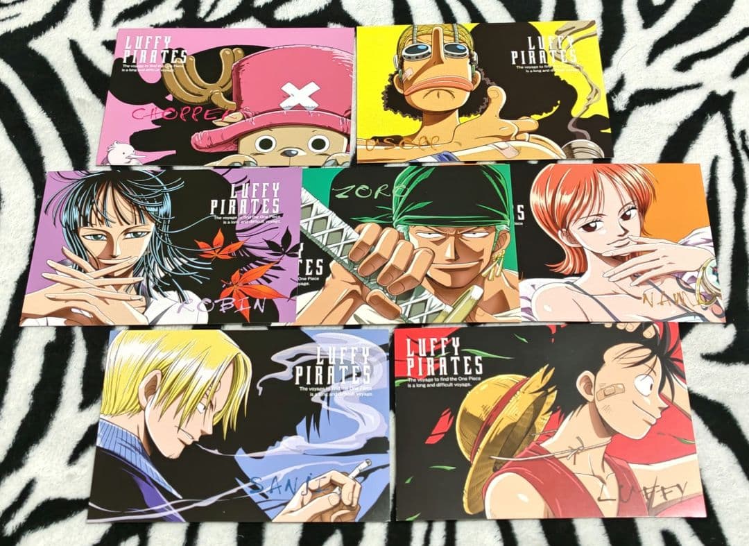 希少!! ワンピース 呪われた聖剣 ポストカード 7種セット バラ売り❌️